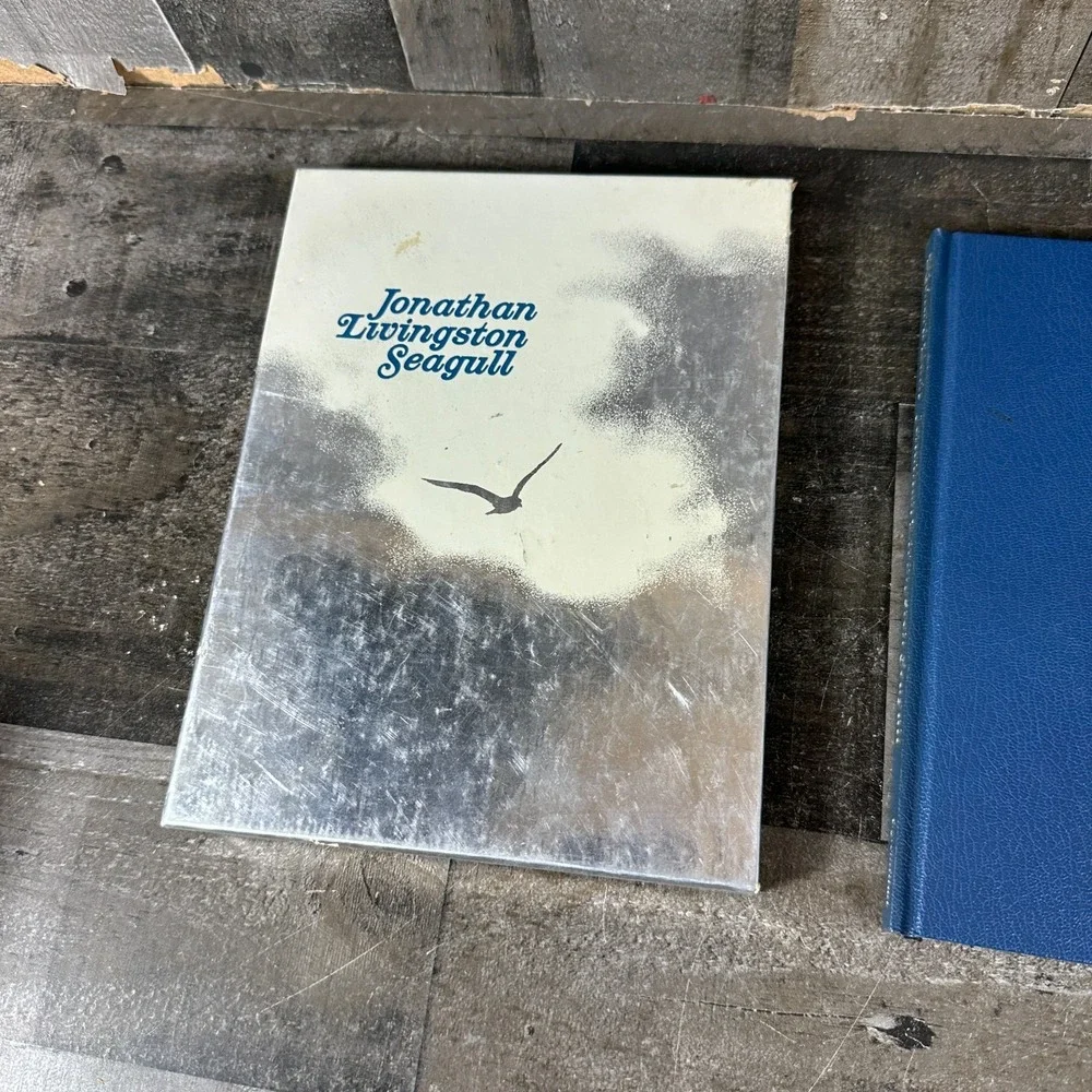 1970 JONATHAN LIVINGSTON SEAGULL BY RICHARD BACH VTG HARDCOVER W/ SLIP CASE RARE